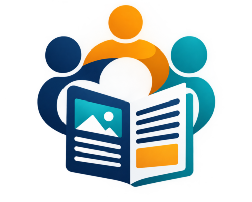 Collaborative Newsletter Team Icon